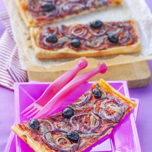 PISSALADIERE CON CIPOLLE ROSSE E ACCIUGHE - 4957