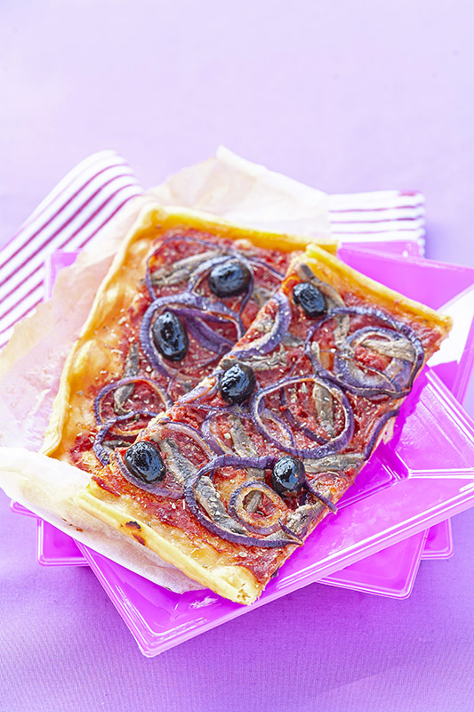 PISSALADIERE CON CIPOLLE ROSSE E ACCIUGHE - 4958