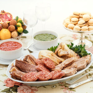 BOLLITO MISTO, SALSA VERDE, SALSA ROSSA, BACI DI DAMA - S199850 - 5734