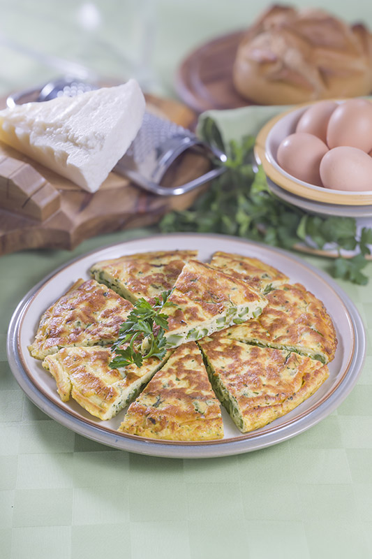 FRITTATA AGLI ASPARAGI SELVATICI - K7544