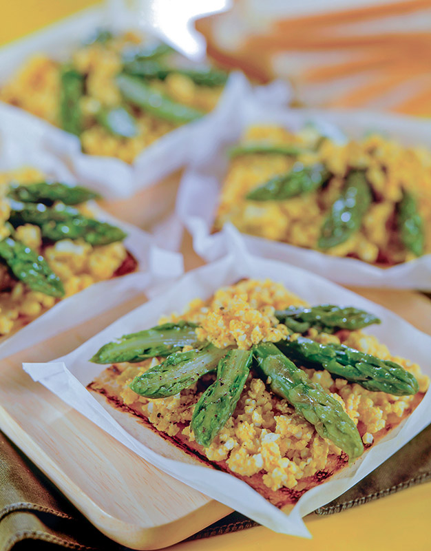 CANAPÈ AGLI ASPARAGI - S01011454 - immagine 1