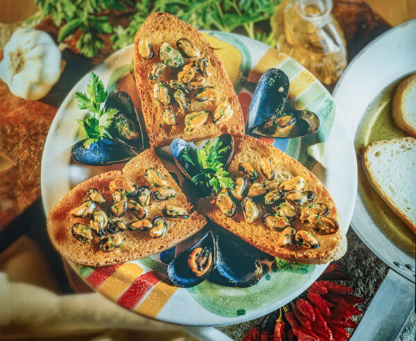 CROSTONI CON LE COZZE - S47950 - 7582