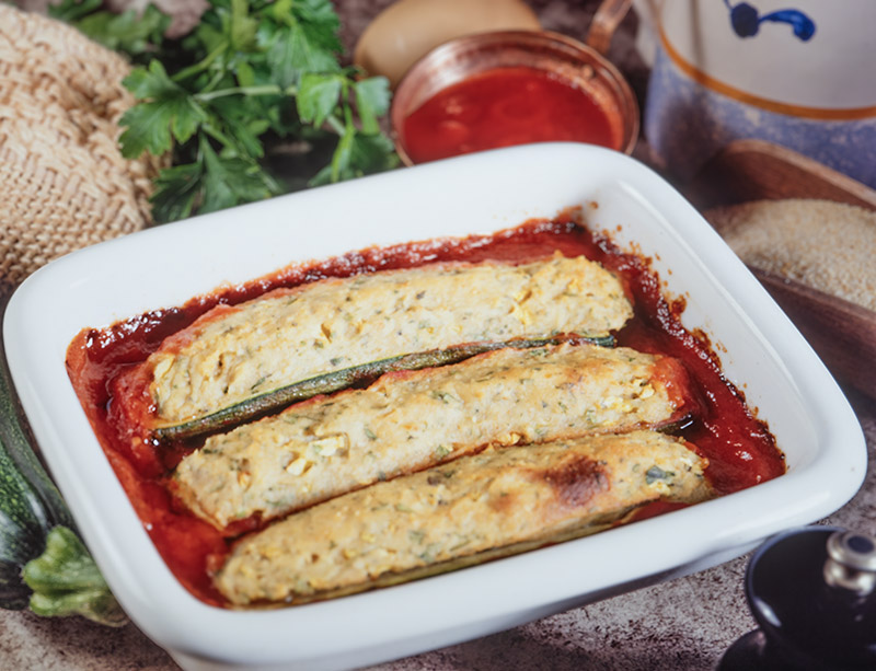 ZUCCHINE RIPIENE ALL