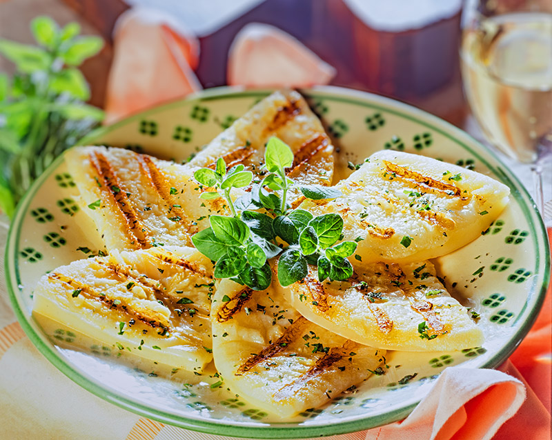 PROVOLONE ALLA GRIGLIA CON ERBE AROMATICHE - S47950 - 4944 - immagine 1