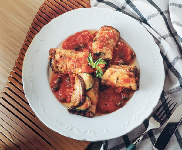 ROTOLI DI MELANZANE ALL'ORIGANO - S55940 - 1722