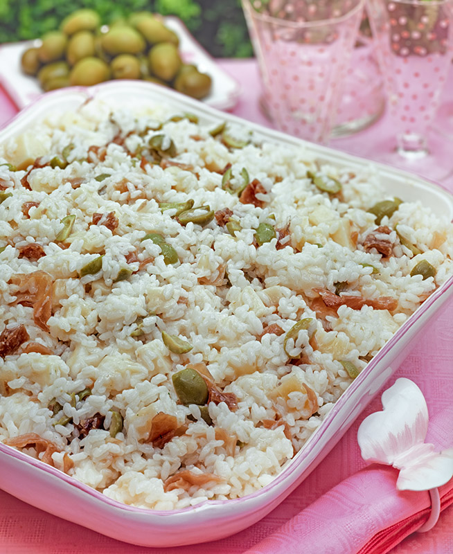 INSALATA DI RISO ALLE OLIVE VERDI - GI16810 - 9141 - immagine 1