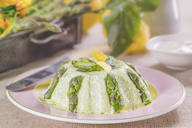 BAVARESE DI ASPARAGI - GT6J0554 - immagine 1