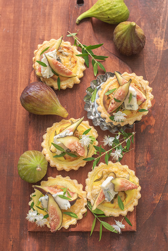 TARTELLETTE AI FICHI GORGONZOLA E MIRTO - 4001