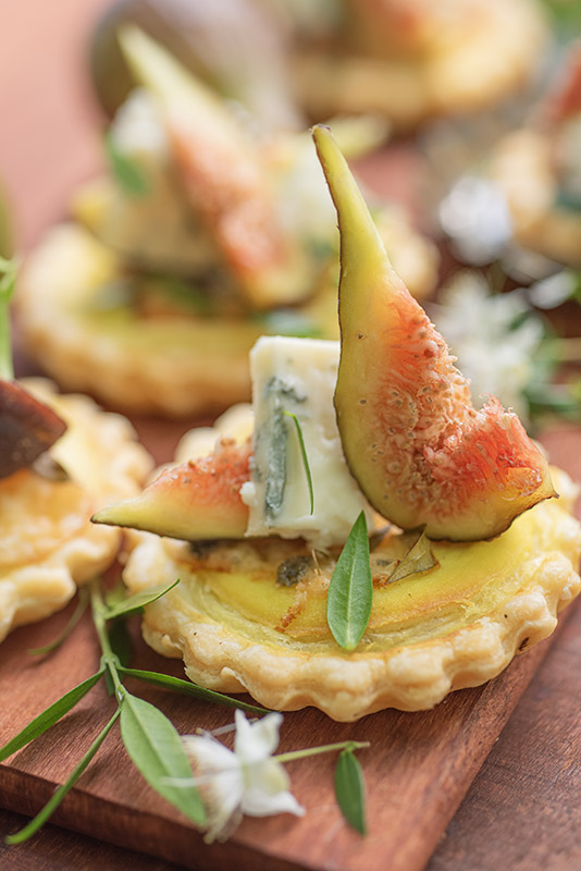 TARTELLETTE AI FICHI GORGONZOLA E MIRTO - 4009