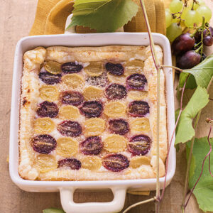 CLAFOUTIS PANNA E UVA - 4017