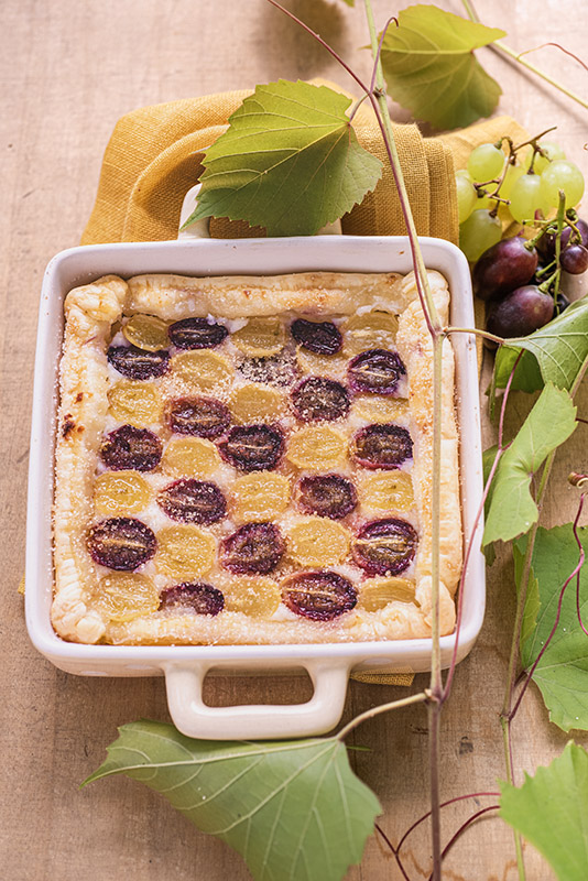 CLAFOUTIS PANNA E UVA - 4017