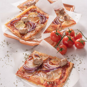 PIZZA PATATE SALSICCIA CIPOLLE - 6218