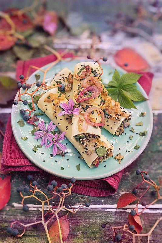 CANNELLONI MELANZANE CIPOLLOTTI MALVA - 4530