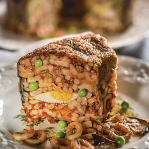 TIMBALLO DI ANELLETTI ALLA SICILIANA - 9894