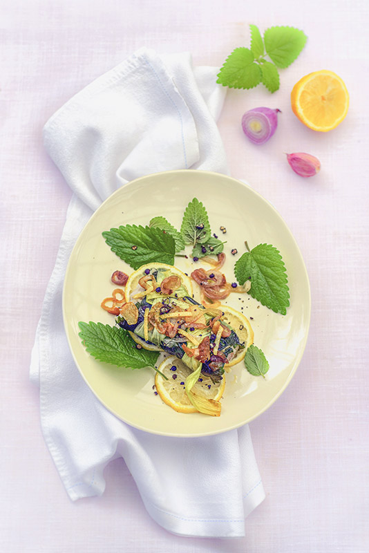 MERLUZZO ALLA MELISSA AGLIO E LIMONE - 9492