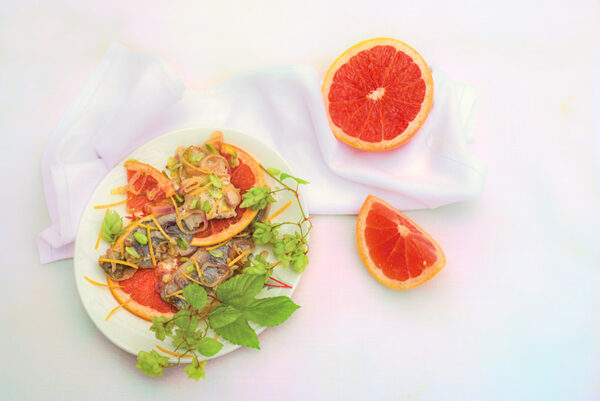 ARINGHE AL POMPELMO ROSA E LUPPOLO - 9481