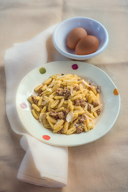 MALLOREDDUS UOVA SALSICCIA E PECORINO - 9238