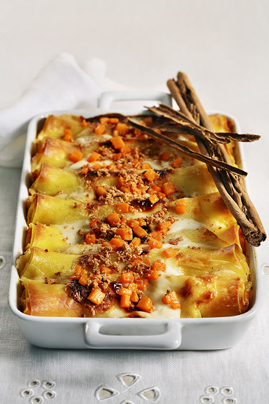 CANNELLONI ALLA ZUCCA AMARETTI CANNELLA - 4278