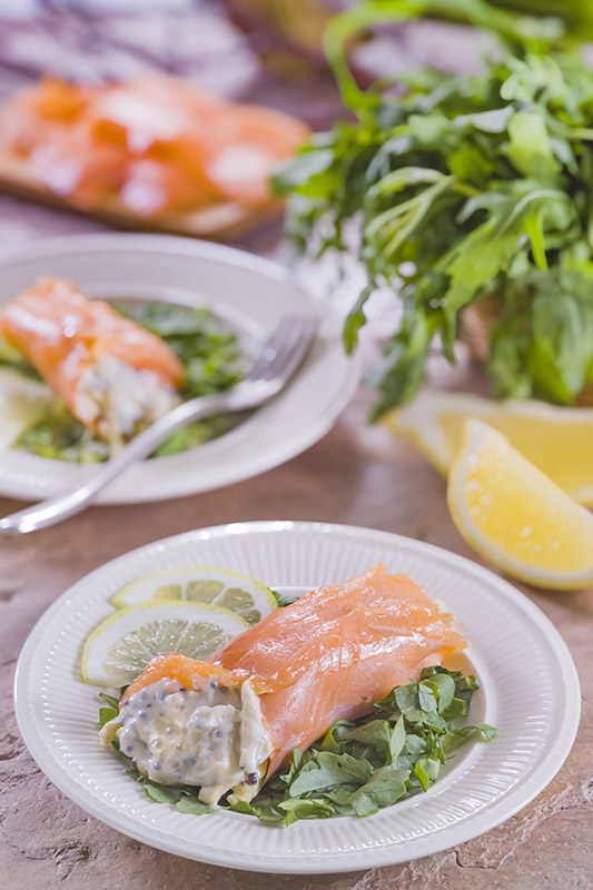 INVOLTINI DI SALMONE - 4673