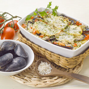 TIELLA DI RISO E COZZE - 4523
