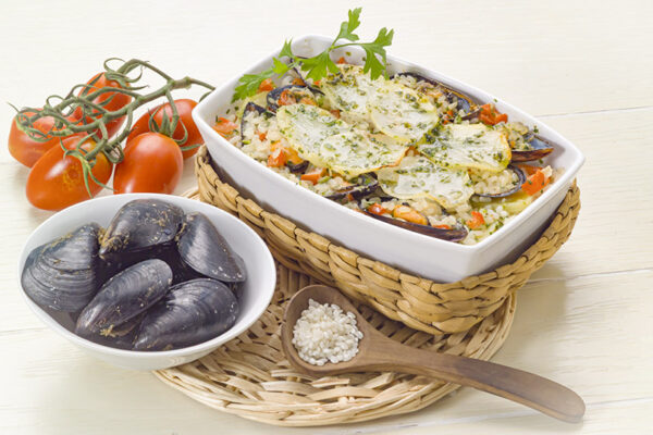 TIELLA DI RISO E COZZE - 4523