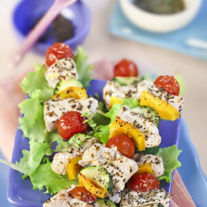 TACCHINO NEGLI SPIEDINI CON VERDURE - 5419