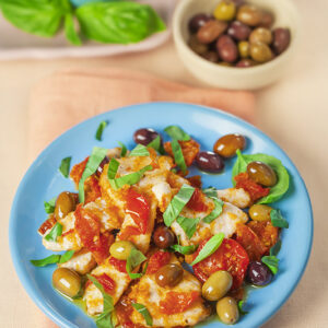 STRACCETTI CON POMODORI SECCHI ALLA LIGURE - 5437