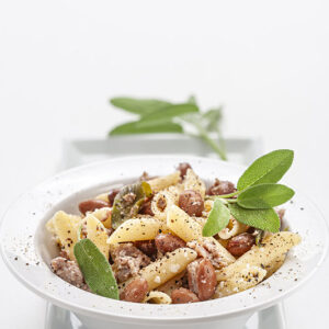 PENNE CON FAGIOLI E SALVIA- 5694