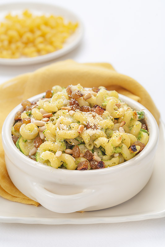 CELLENTANI CON ZUCCHINE PINOLI UVETTA - 5715