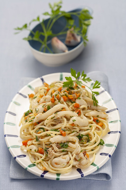 SPAGHETTI CON LE SEPPIE - 5778