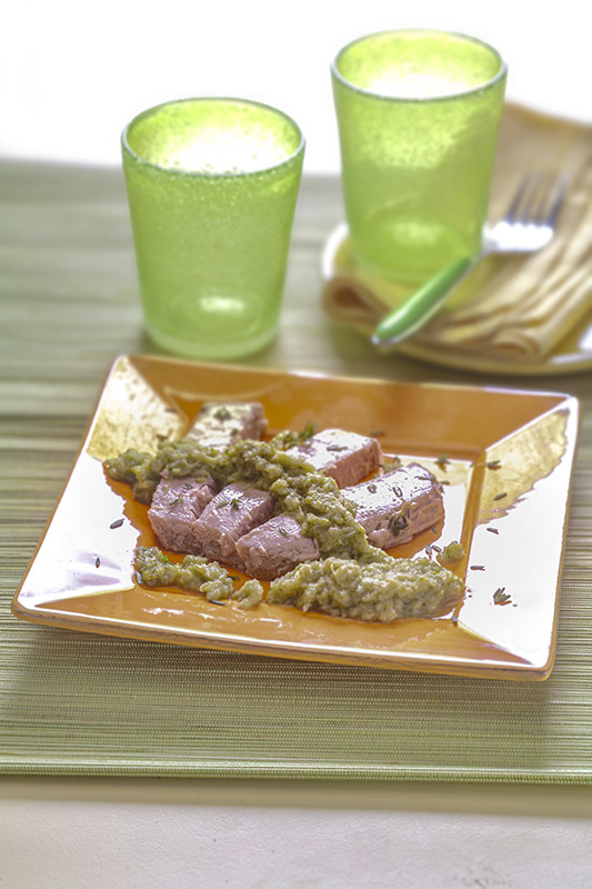 TONNO CON PURÈ DI BROCCOLI - 5803