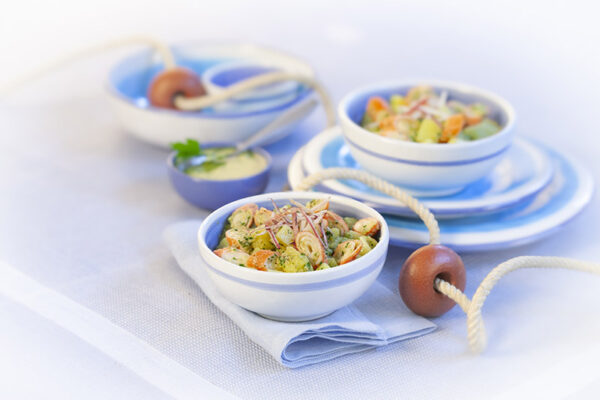 INSALATA DI PATATE CON BASTONCINI DI SURIMI - 5851