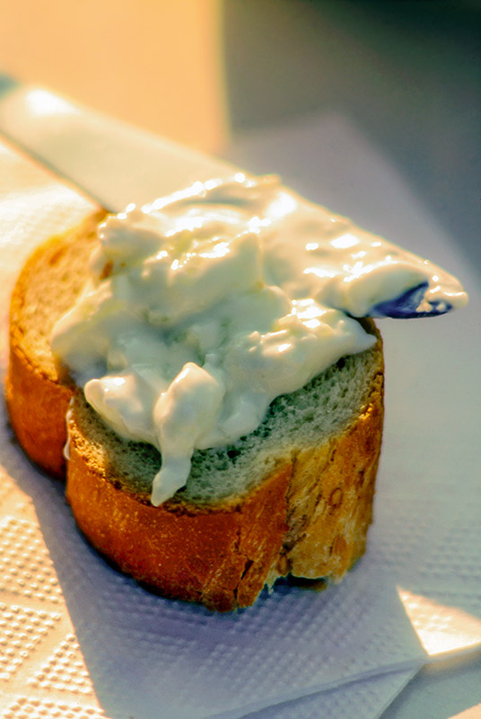FETTA DI PANE CON TZATZIKI - GRECIA