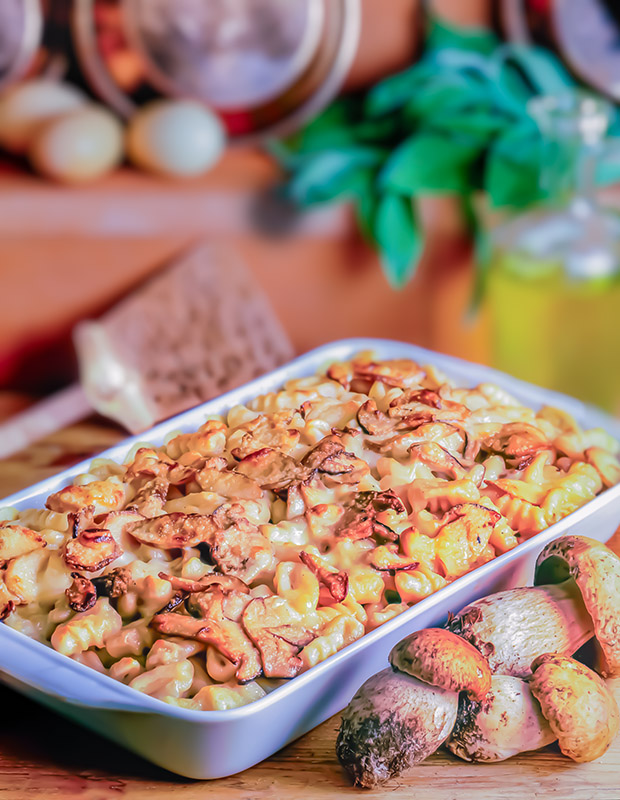 GNOCCHI CON PANNA E FUNGHI - GI35810 - 56082 - immagine 1