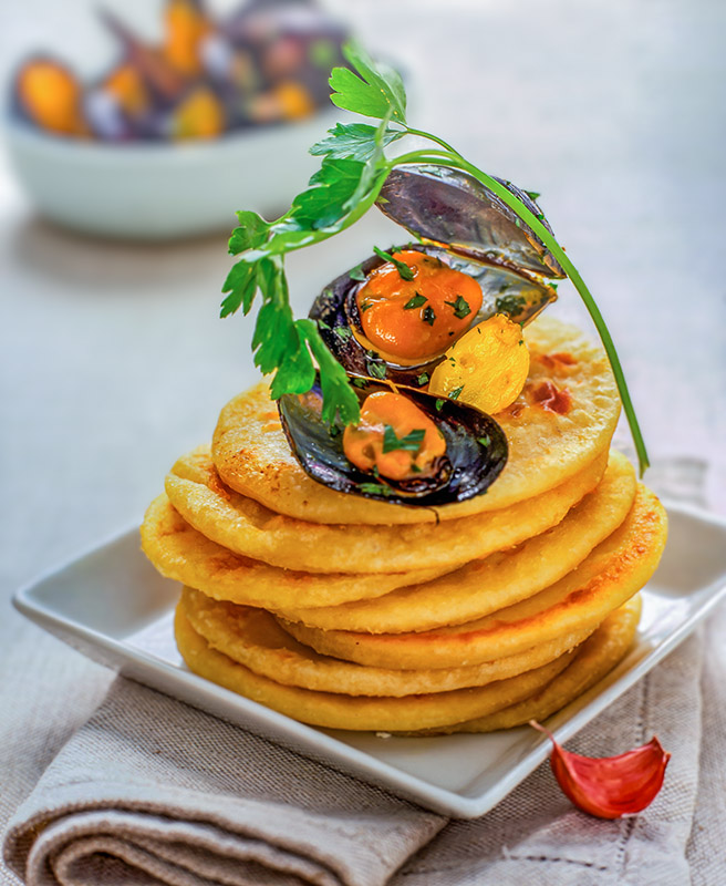 BLINIS CON COZZE MARINATE - S3004126 - 78743 - immagine 1