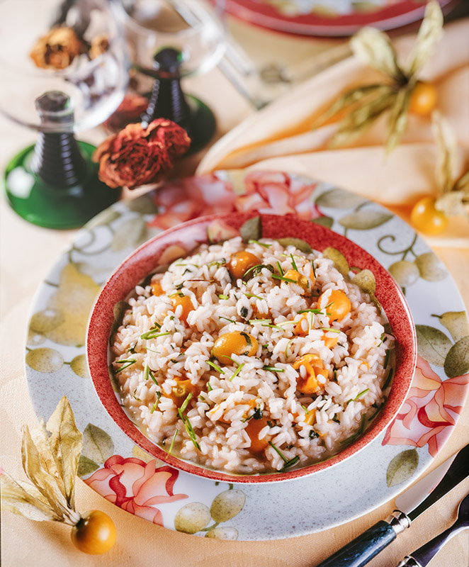 RISOTTO AGLI ALCHECHENGI - S03920 - 4314 - immagine 1