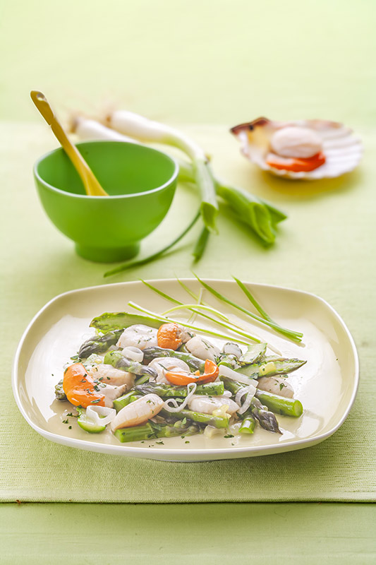 CAPESANTE E ASPARAGI - 5463