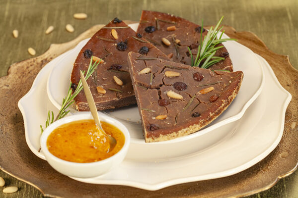 CASTAGNACCIO CON SALSINA DI KAKI - 4496