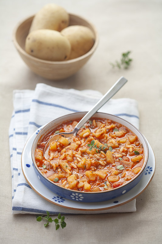 MINESTRA DI RISO POMODORO E PATATE - 9689