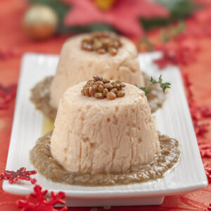 MOUSSE DI SALMONE ALLA CREMA DI LENTICCHIE - 6987