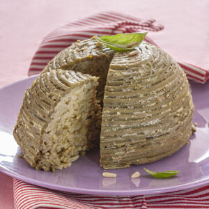 TIMBALLO DI FAGIOLINI LUNGHI CON TRENETTE AL PESTO - 7318