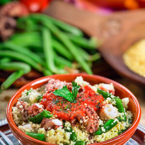 CUSCUS CON POLPO E FAGIOLINI - 54228