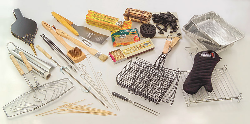 ATTREZZI BARBECUE - L2848 - immagine 1