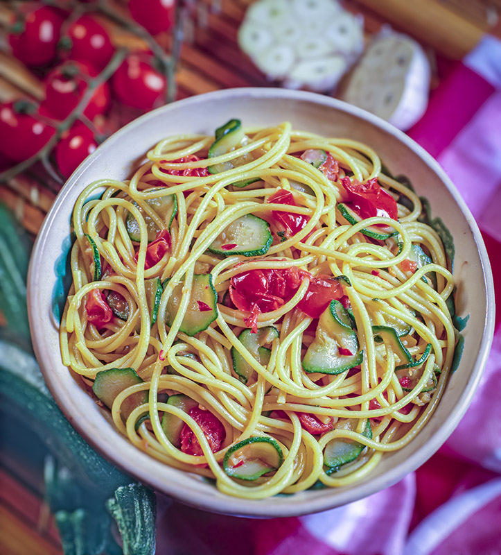 SPAGHETTI CON ZUCCHINE - S02970 - 68985 - immagine 1