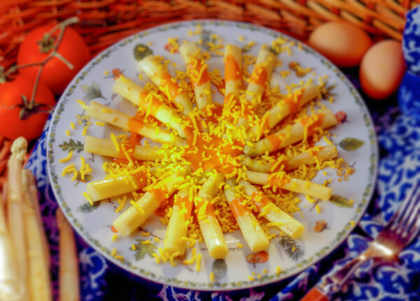 ASPARAGI MIMOSA IN SALSA ROSA - S04950