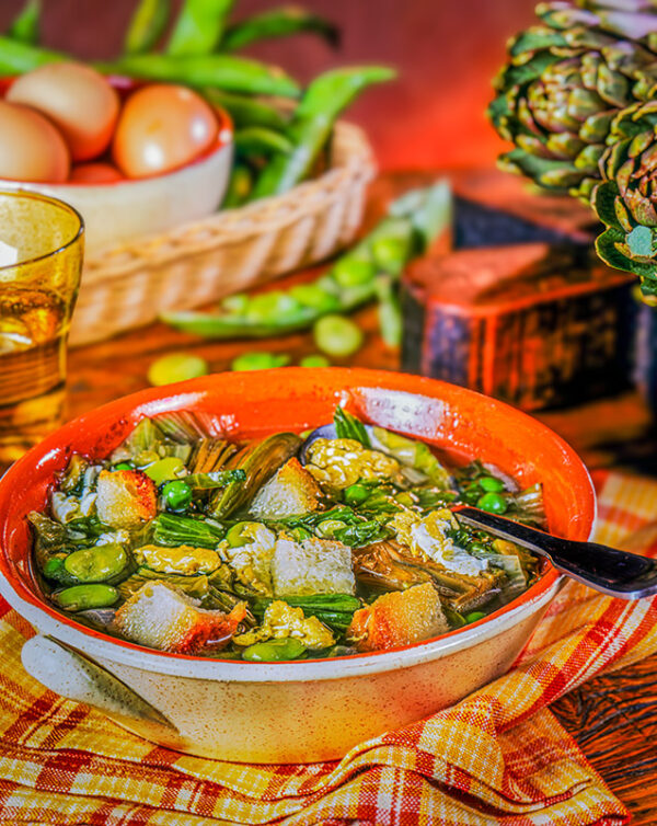 MINESTRA DI FAVE E CARCIOFI - S0600 - 70602