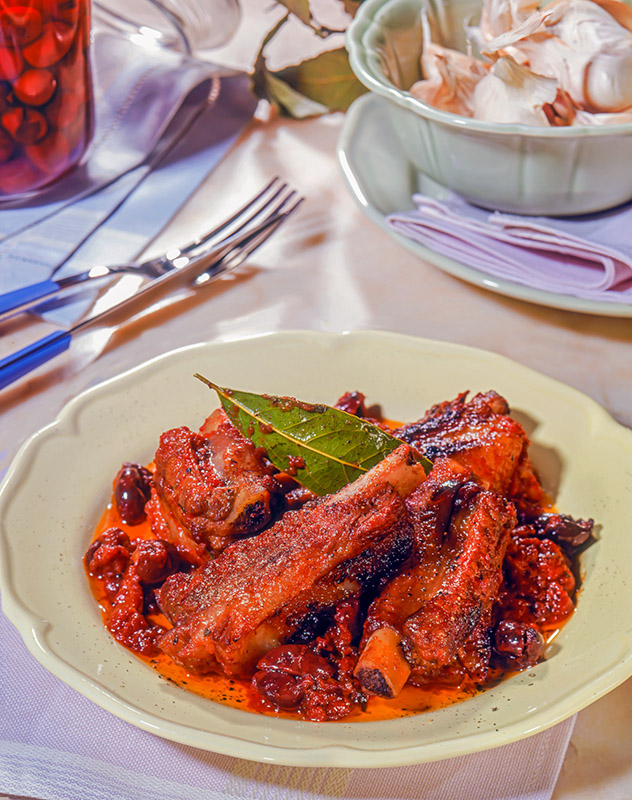 ROSTICCIANA DI MAIALE CON OLIVE - S1301 - 72877 - immagine 1