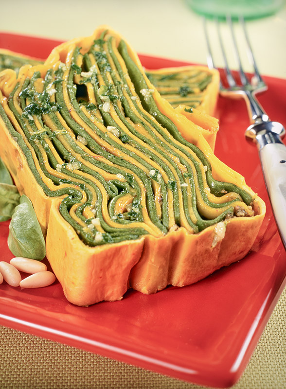 LASAGNETTE ALLA ZUCCA E AGLI SPINACI - S0405060 - 5022