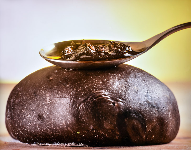 PANETTO PASTA AL NERO DI SEPPIA - S0405110 - 5757 - immagine 1