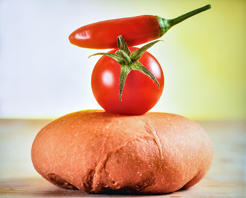 PANETTO PASTA AL POMODORO E PEPERONCINI - S0405105 - immagine 1